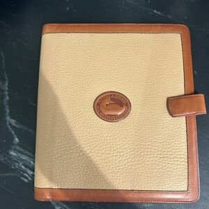 Vintage Dooney & Burke agenda planner holder